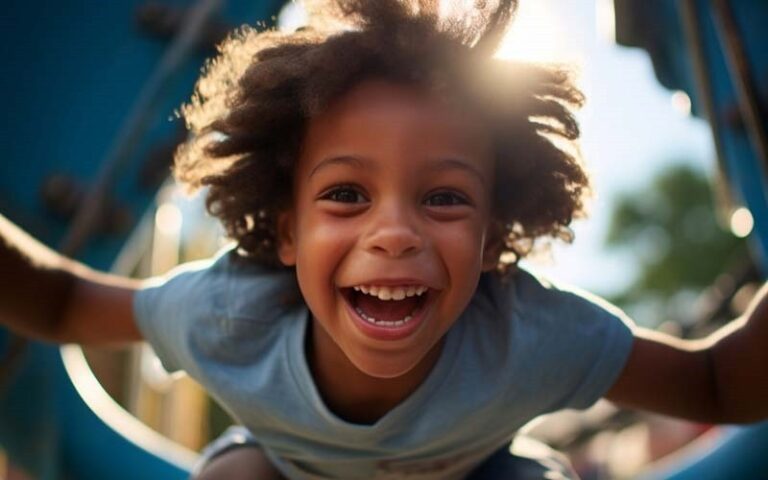 smiling kid